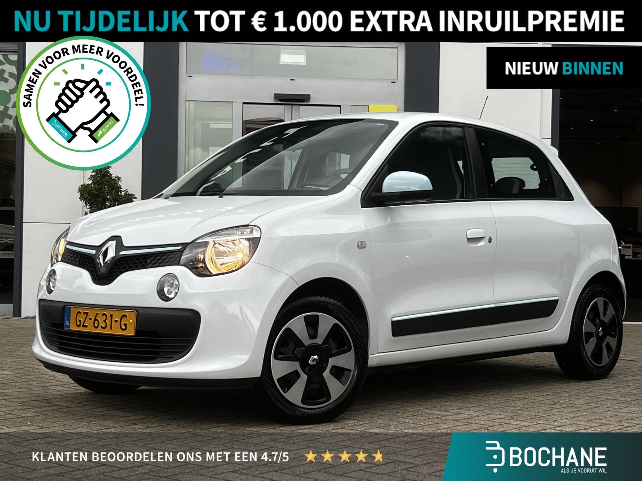 Renault Twingo 1.0 SCe Collection | Elektrische Ramen | Elek, Auto diversen, Renault Nederland N.V., Renault, Wit, Handgeschakeld