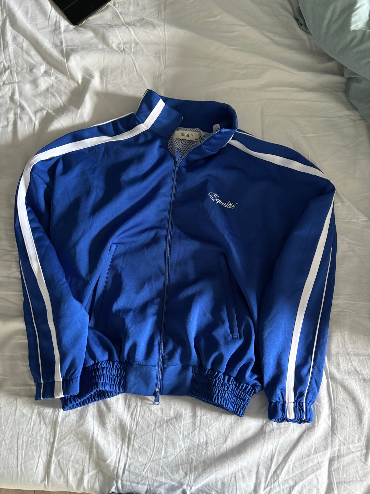 Equalité jasje XXS - Blauw met witte strepen, Ophalen of Verzenden, Zo goed als nieuw, Maat 34 (XS) of kleiner, Blauw