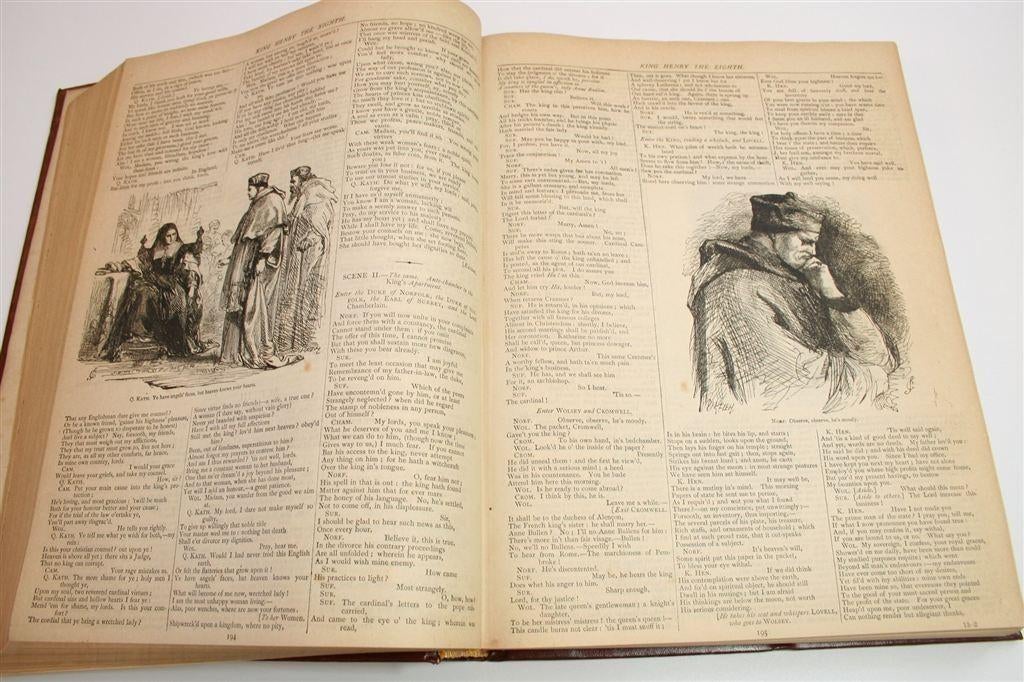 De Werken van Shakespeare [1899] — Ill. Sir John Gilbert, Antiek en Kunst, Ophalen of Verzenden