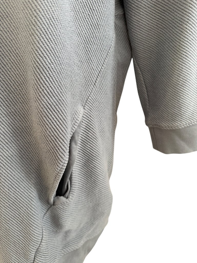 COS jurk S, Kleding | Dames, Ophalen of Verzenden, Zo goed als nieuw, Grijs, Onder de knie
