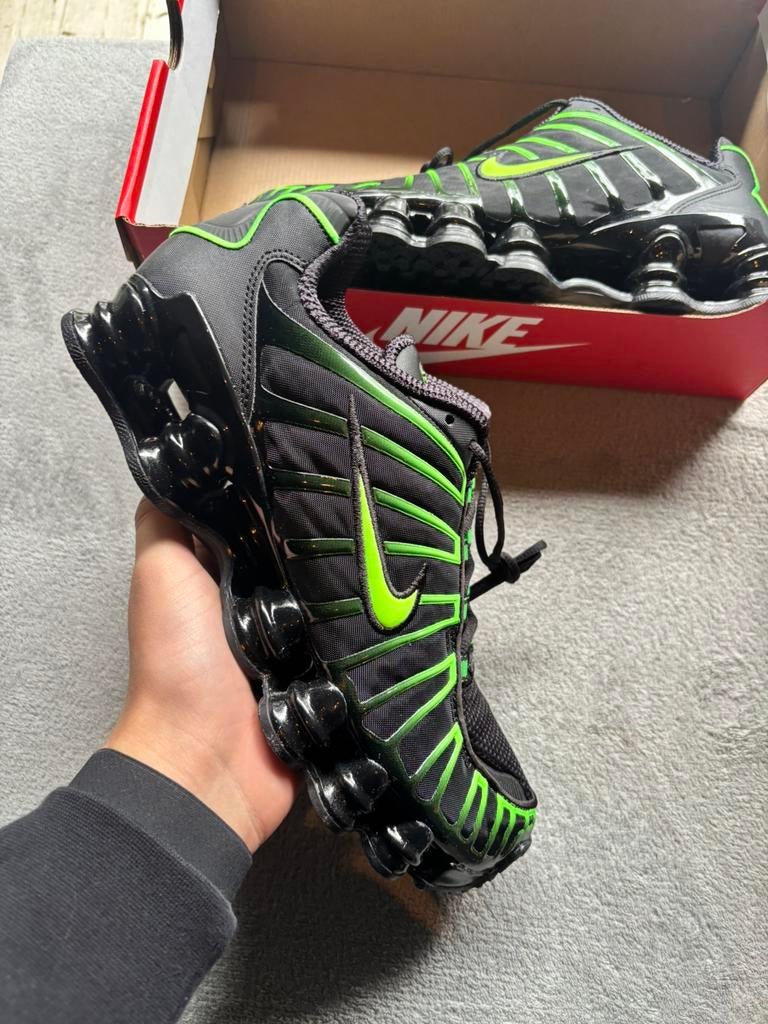 Nike shox TL black green strike - maat 44 - nieuw, J, Zwart, Nieuw, Ophalen of Verzenden