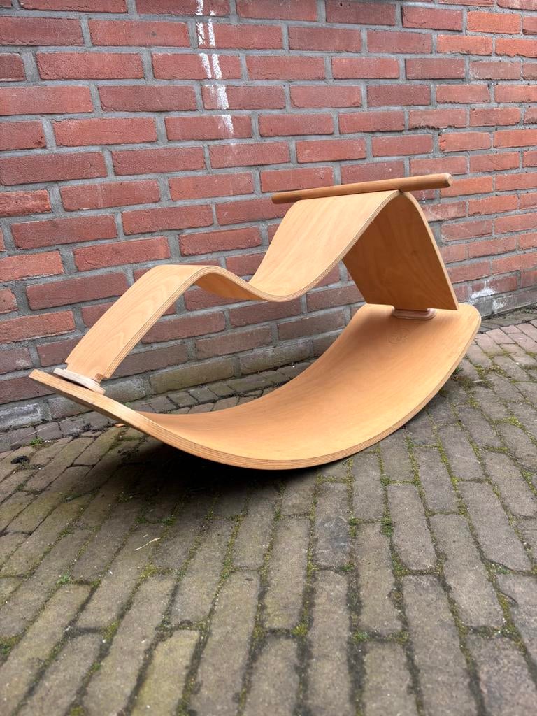Balansbord + hobbelpaard van Curvelab, Kinderen en Baby's, Ophalen, Zo goed als nieuw