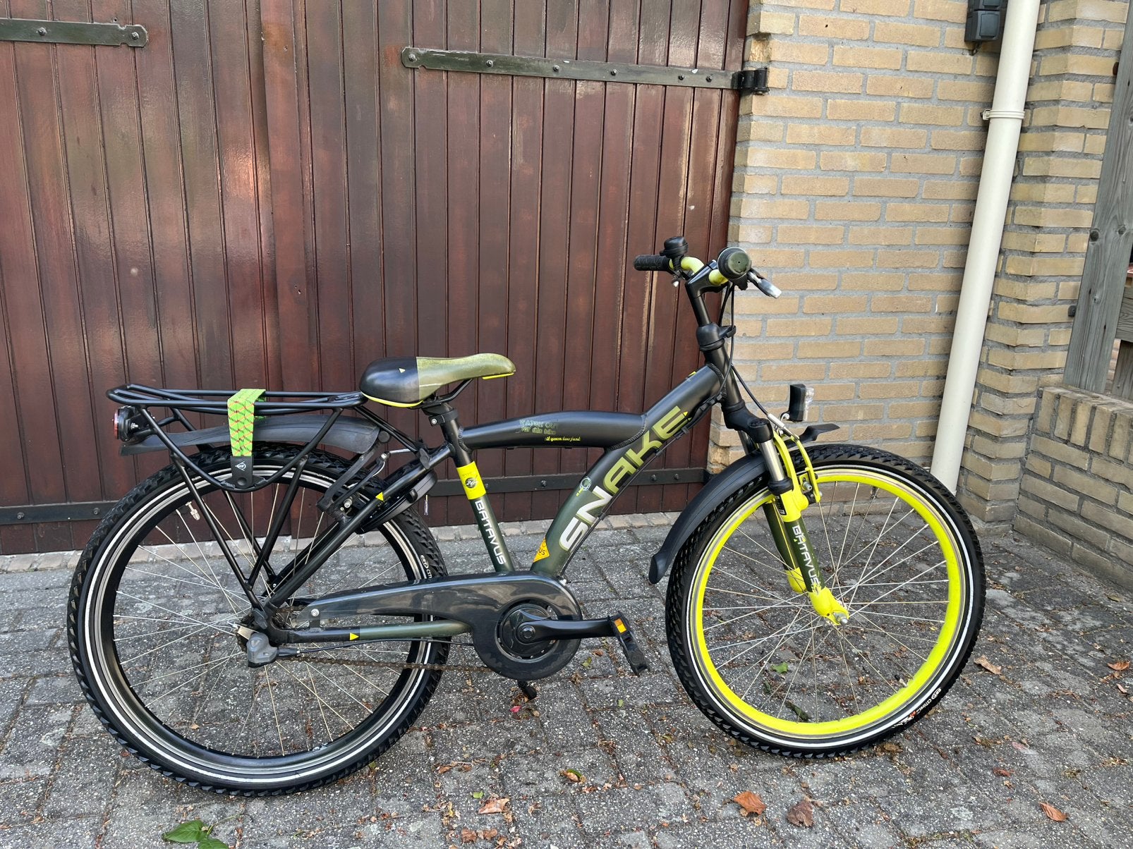 Batavus Snake kinderfiets Zo goed als nieuw, Fietsen en Brommers, Fietsen | Jongens, Ophalen, 24 inch, Velgrem, Versnellingen