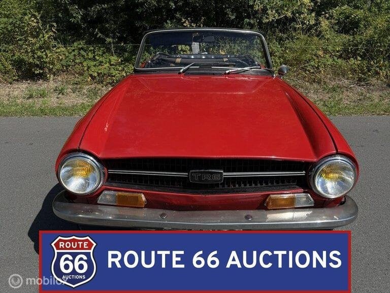 Triumph TR6 | 1969 | Route 66 Auctions, Overige carrosserieën, Triumph, Zwart, Bedrijf