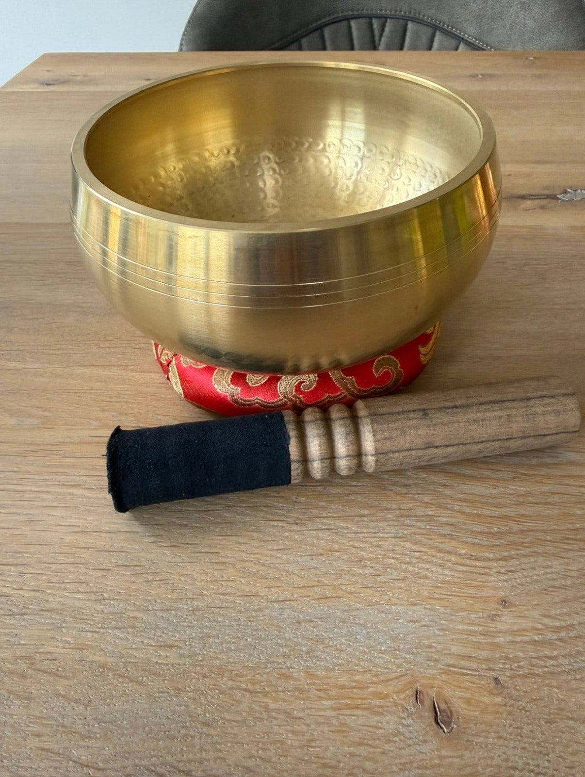 Zware klankschaal 15 cm! Geheel compleet, Ophalen of Verzenden, Zo goed als nieuw, Overige soorten