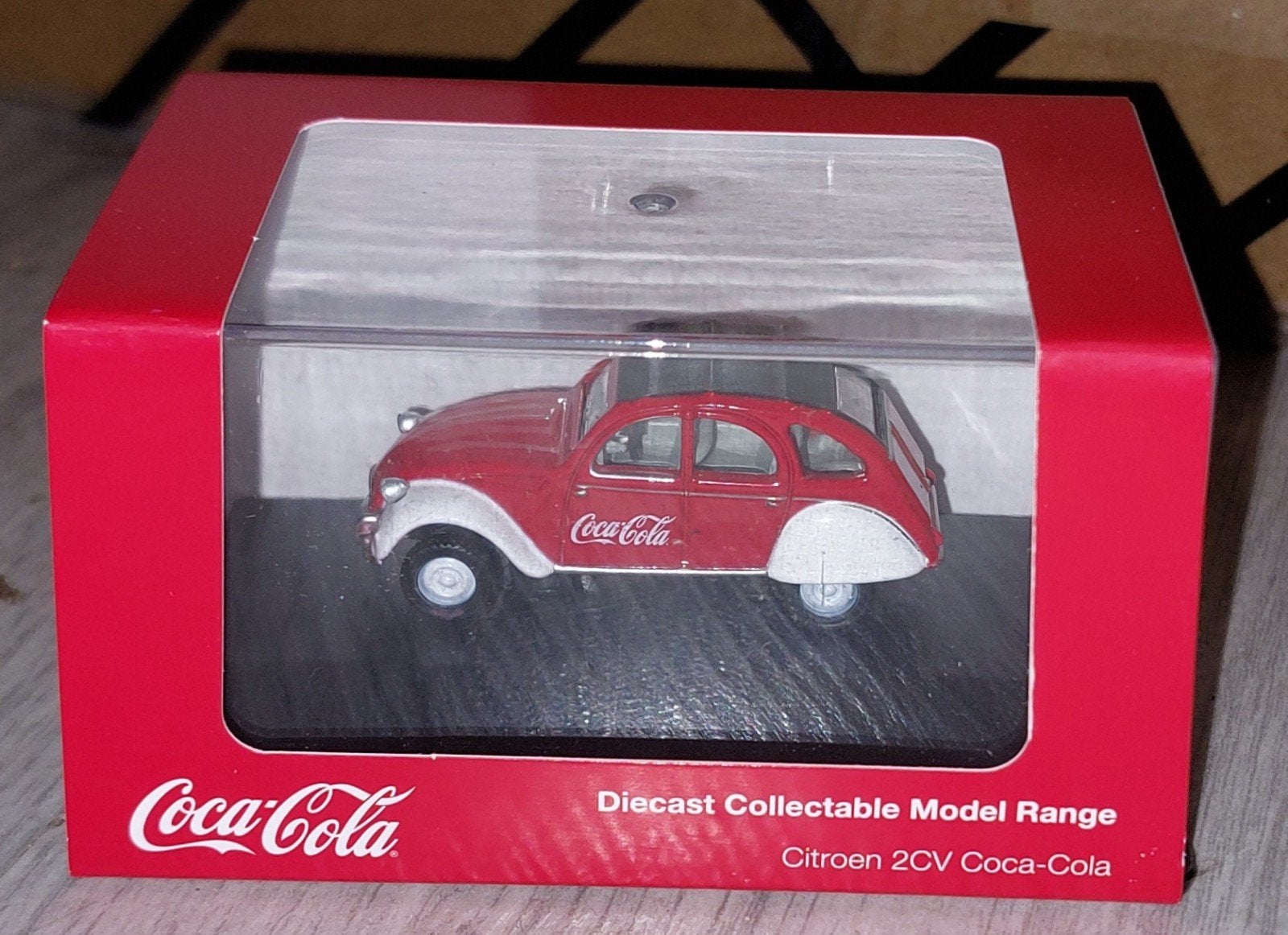 Oxford 1:76 Citroën 2CV Coca-Cola Diecast Model, Ophalen of Verzenden, Nieuw, Auto, Overige merken