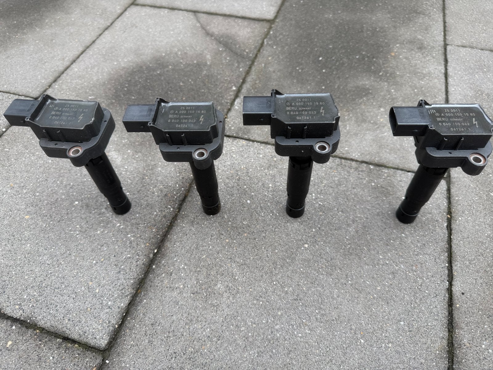 4x Bobine Mercedes A0001501580, Auto-onderdelen, Ophalen of Verzenden, Gebruikt, Mercedes-Benz