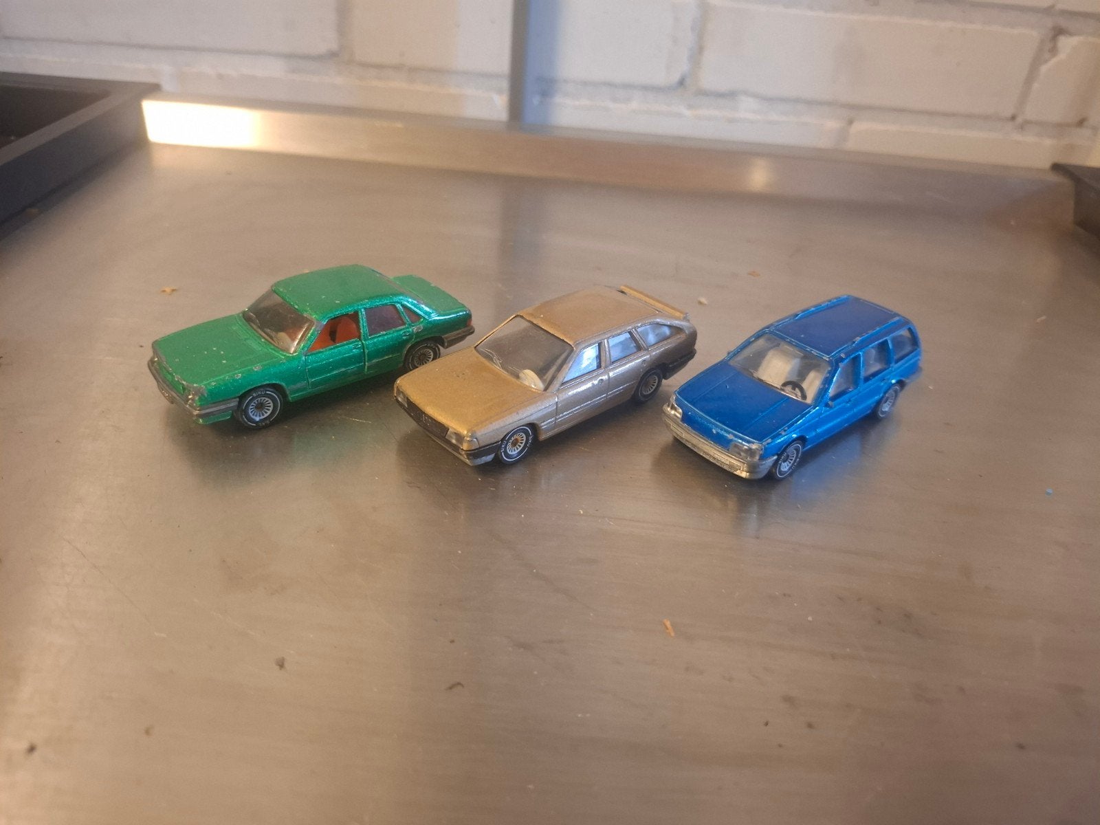 Siku Audi 200, Audi 100 en VW Passat modelauto's, Hobby en Vrije tijd, Ophalen of Verzenden, Gebruikt, Auto