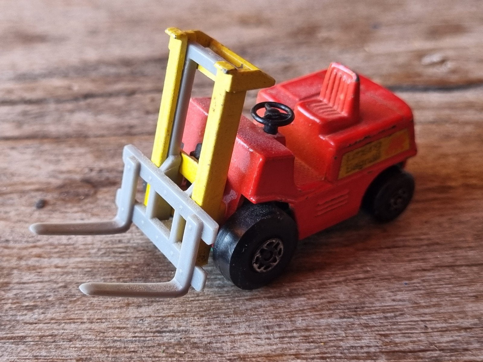 Matchbox Superfast Vorkheftruck nr. 46 (1972), Ophalen of Verzenden, Gebruikt