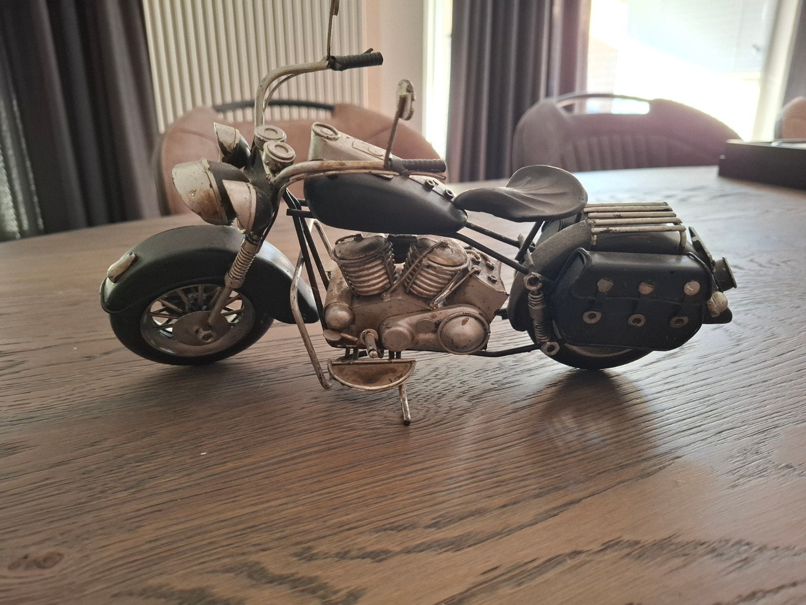 ijzeren motor deco, Kinderen en Baby's, Ophalen of Verzenden, Lamp