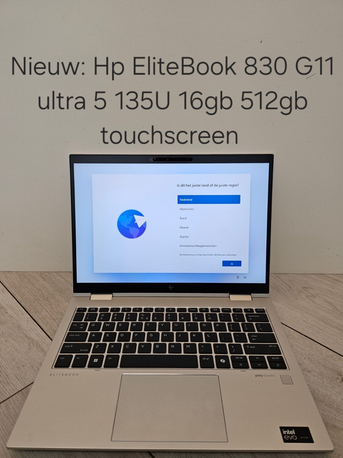 Nieuw: Hp EliteBook x360 830 G11 ultra 5 135U 16gb 512gb SSD, Computers en Software, Windows Laptops, EenvoudPc B.V., Hp EliteBook X360 830 G11