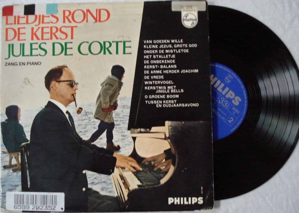 Jules de Corte - Liedjes rond de kerst, Cd's en Dvd's, Vinyl | Nederlandstalig, Gebruikt, 10 inch, Overige genres, Ophalen of Verzenden