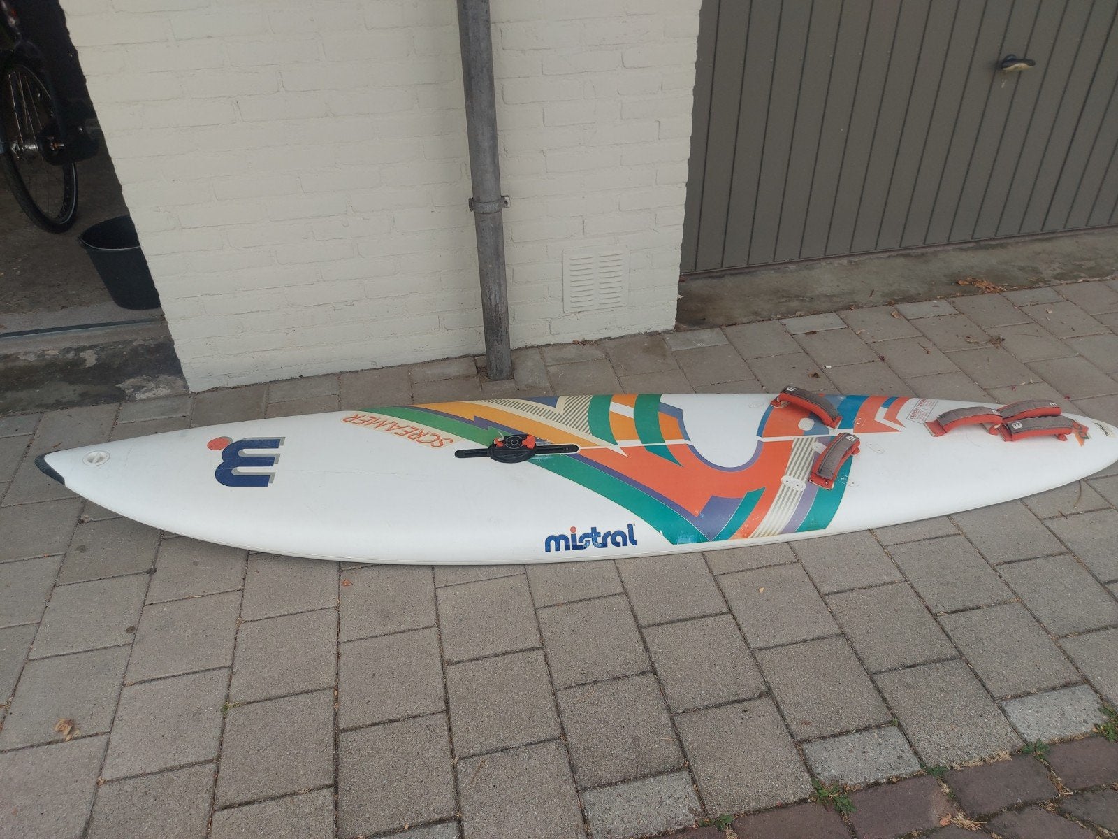 windsurfen, Ophalen, Gebruikt, Plank