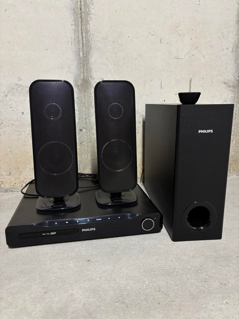 Philips HTS3260 - 2.1 Blu-ray home cinema set, Audio, Tv en Foto, Home Cinema-sets, Philips, Gebruikt, 2.1-systeem, Blu-ray-speler