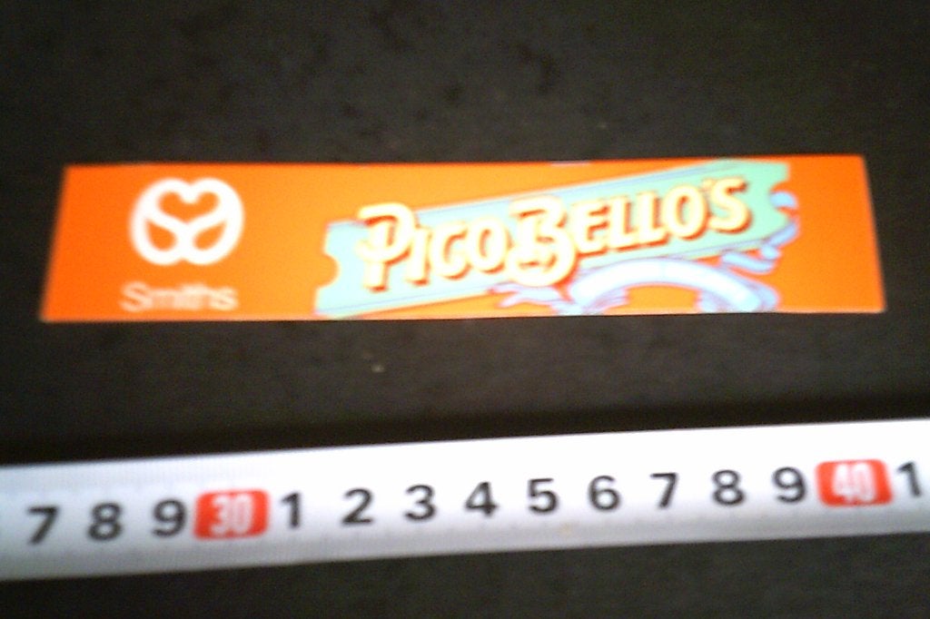 sticker SMITHS PicoBello's Rigatoni Piccante, Ophalen of Verzenden, Zo goed als nieuw