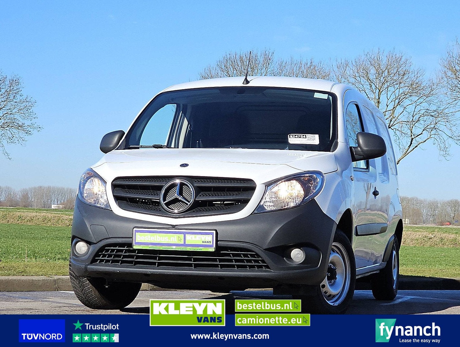 MERCEDES-BENZ CITAN 109 CDI extra lang l2 airco!, Voorwielaandrijving, Gebruikt, Euro 6, Wit