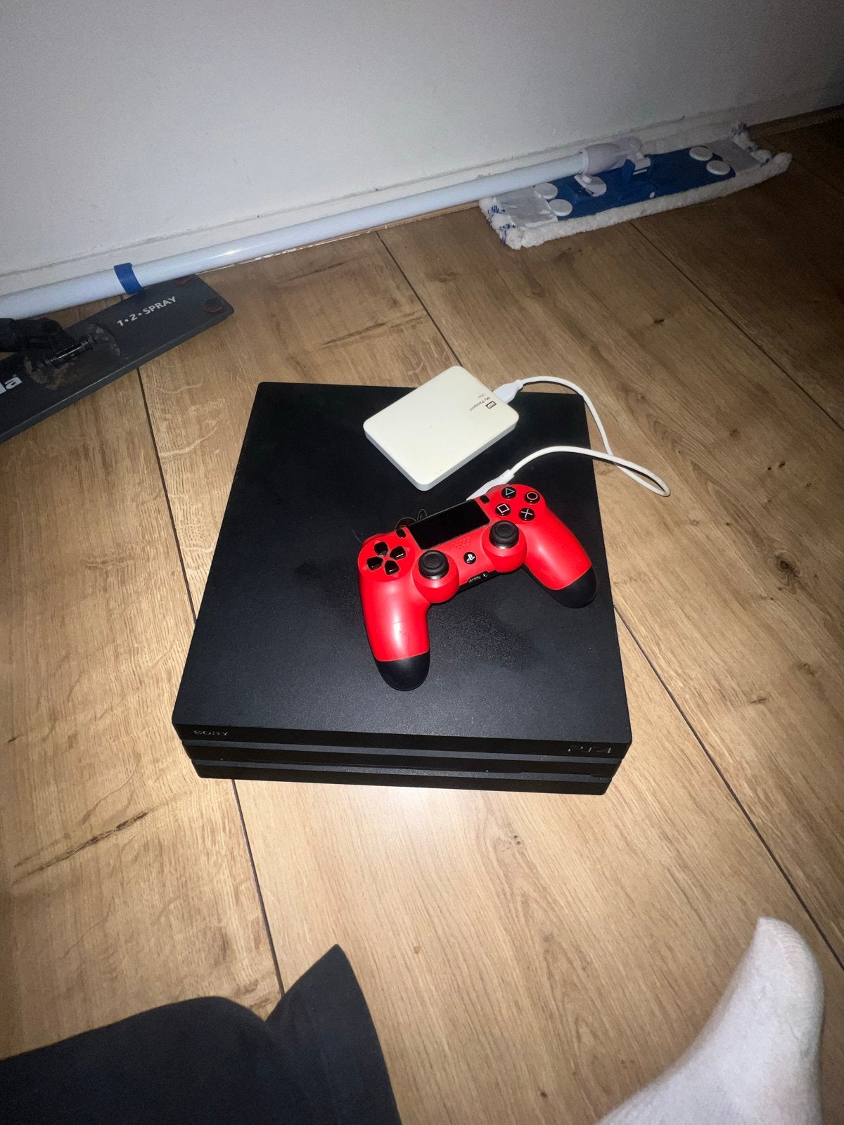PlayStation 4 Pro met 1TB externe harde schijf en controller, Spelcomputers en Games, Gebruikt, Ophalen of Verzenden, 1 TB, Met 1 controller