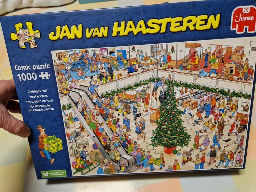 Jan van Haasteren 1000 stukjes, Hobby en Vrije tijd, Denksport en Puzzels, Ophalen of Verzenden, 500 t/m 1500 stukjes, Zo goed als nieuw