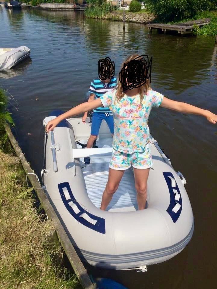 Vetus VB300 Opblaasboot + 5 PK Yamaha 4 takt BB motor, Watersport en Boten, Rubberboten, Overige merken, Aluminium, Ophalen of Verzenden