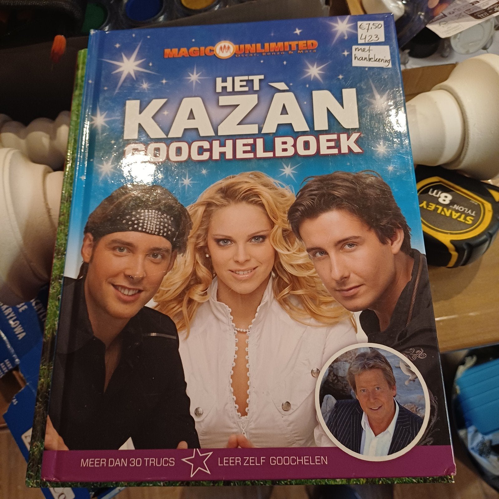 Het Kazan Goochelboek - Leer zelf goochelen!, Ophalen of Verzenden, Gelezen, Oscar, Renzo & Mara, Non-fictie