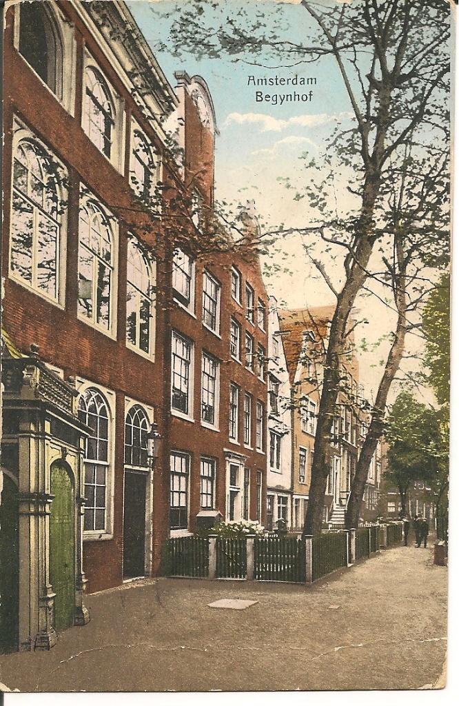 Amsterdam Begijnhof, Ophalen of Verzenden, Voor 1920, Gelopen, Noord-Holland