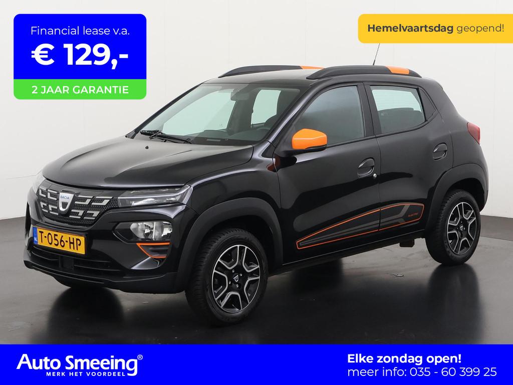 Dacia Spring Expression 27 kWh | SOH 93% | Camera | Navigati, Auto's, 12 maanden, Gebruikt, Zwart, Parkeersensor