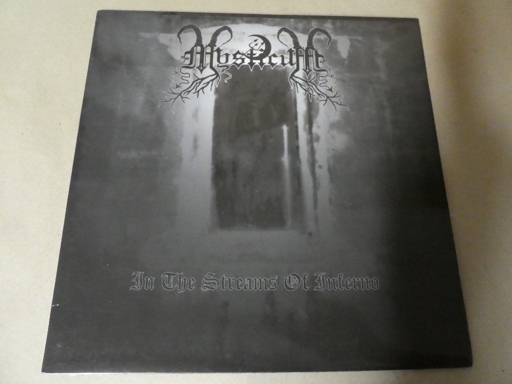 Mysticum – In The Streams Of Inferno (2004) rood vinyl, LP, Ophalen of Verzenden, Zo goed als nieuw, Inclusief poster