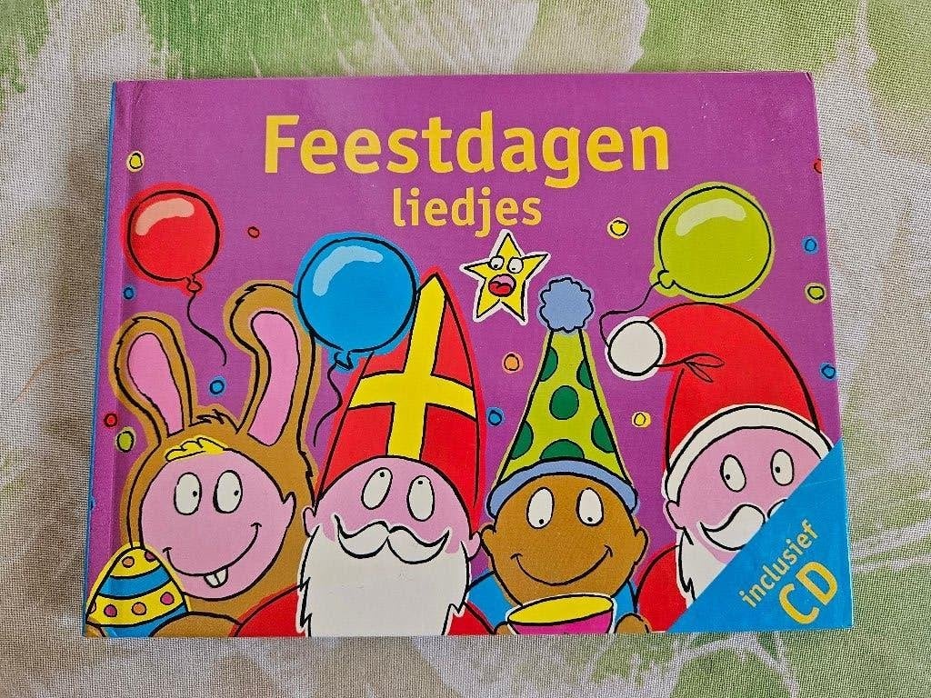 Feestdagen Liedjesboek incl. CD, Ophalen of Verzenden, Zo goed als nieuw, Muziek, 6 tot 9 jaar