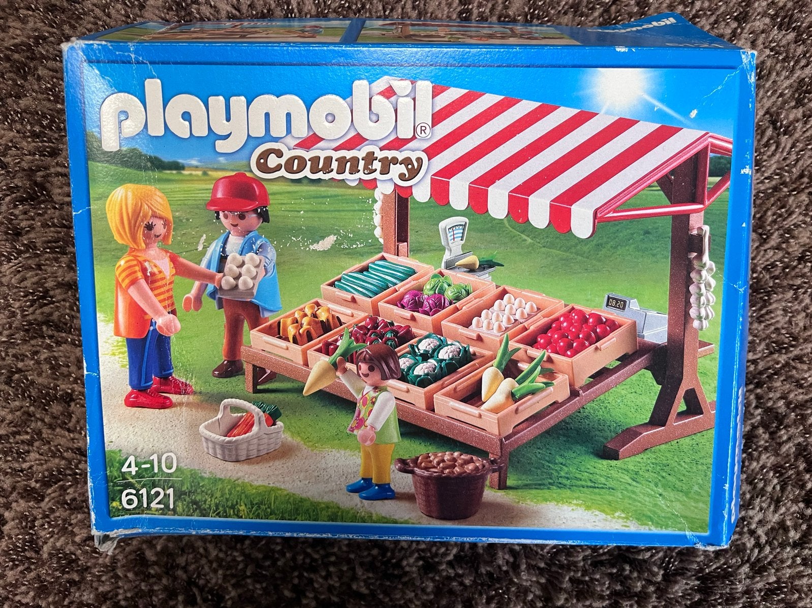 Playmobil Country Groentekraam 6121, Ophalen of Verzenden, Gebruikt, Jongen of Meisje