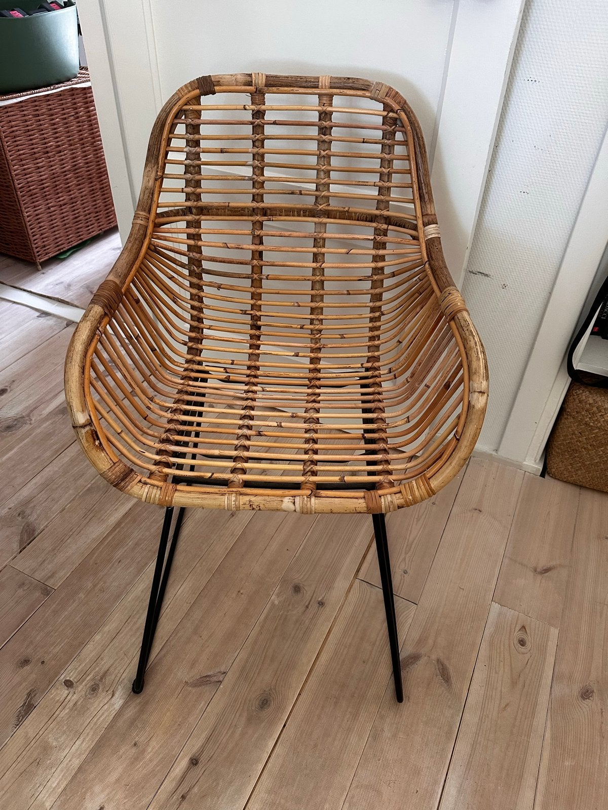 Rotan stoel van Casa (Xenos), Ophalen, Bruin, Zo goed als nieuw, Eén
