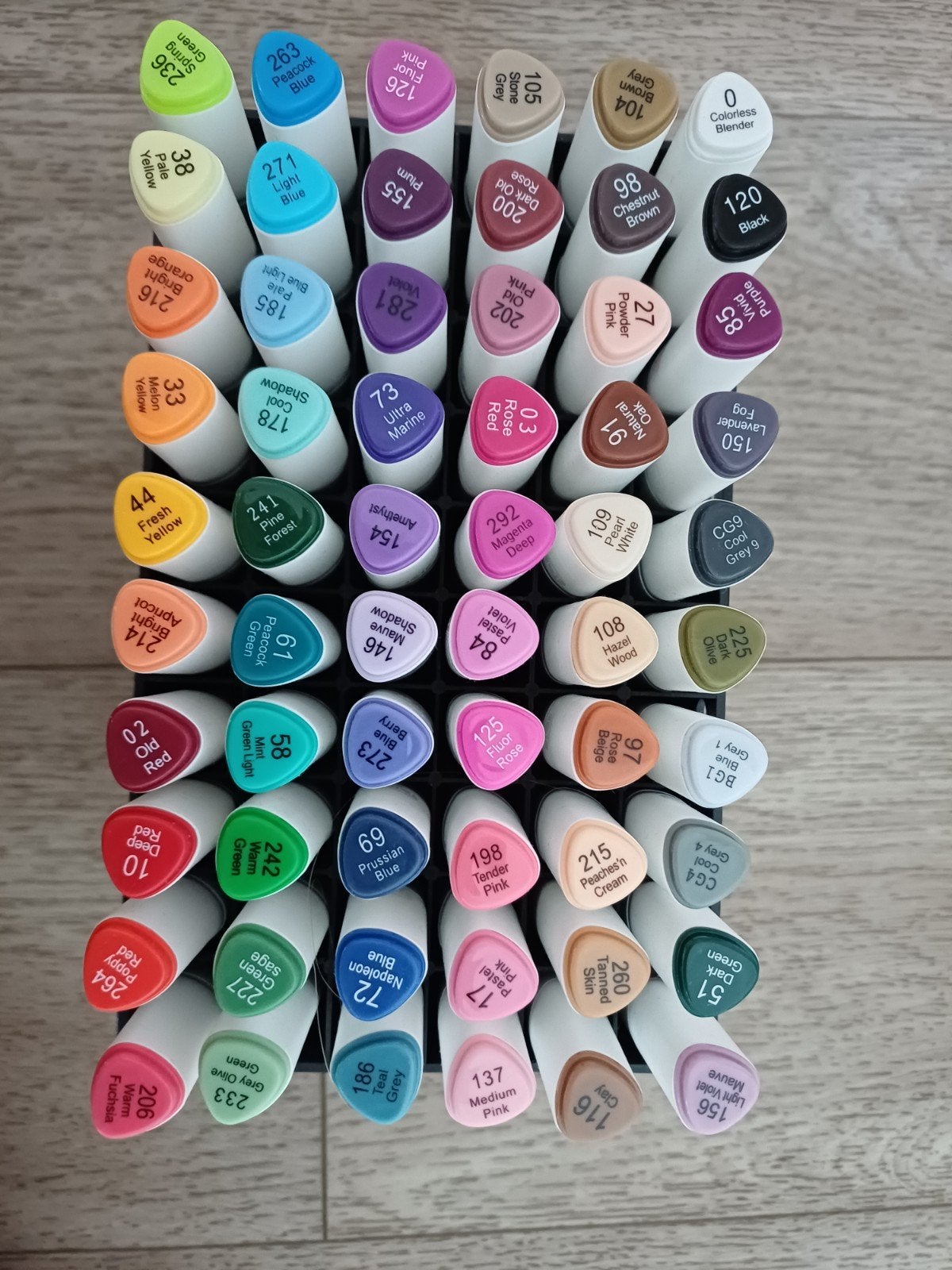 Aqua markers 60 stuks, Ophalen of Verzenden, Gebruikt, Potlood of Stift