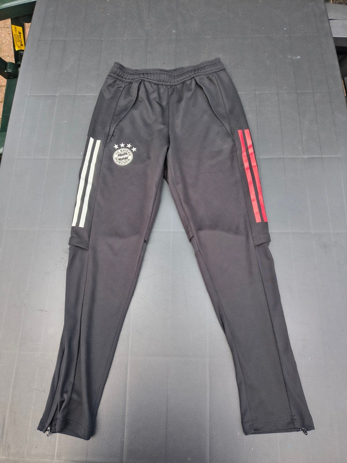 Adidas FC Bayern München Trainingsbroek Zwart Maat 152, Broek, Adidas, Jongen of Meisje, Ophalen of Verzenden