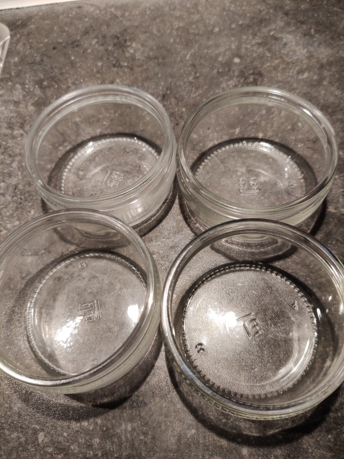 kleine, glazen schaaltjes, gratis, Huis en Inrichting, Ophalen, Glas, Overige typen