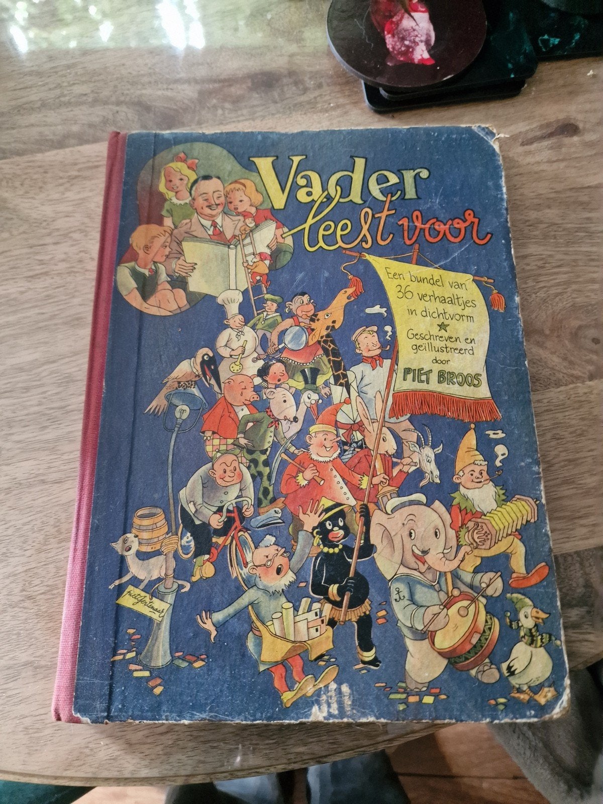 Vader leest voor - Piet Broos (moet opgeknapt worden), Ophalen of Verzenden, Gelezen, Piet Broos, Sprookjes