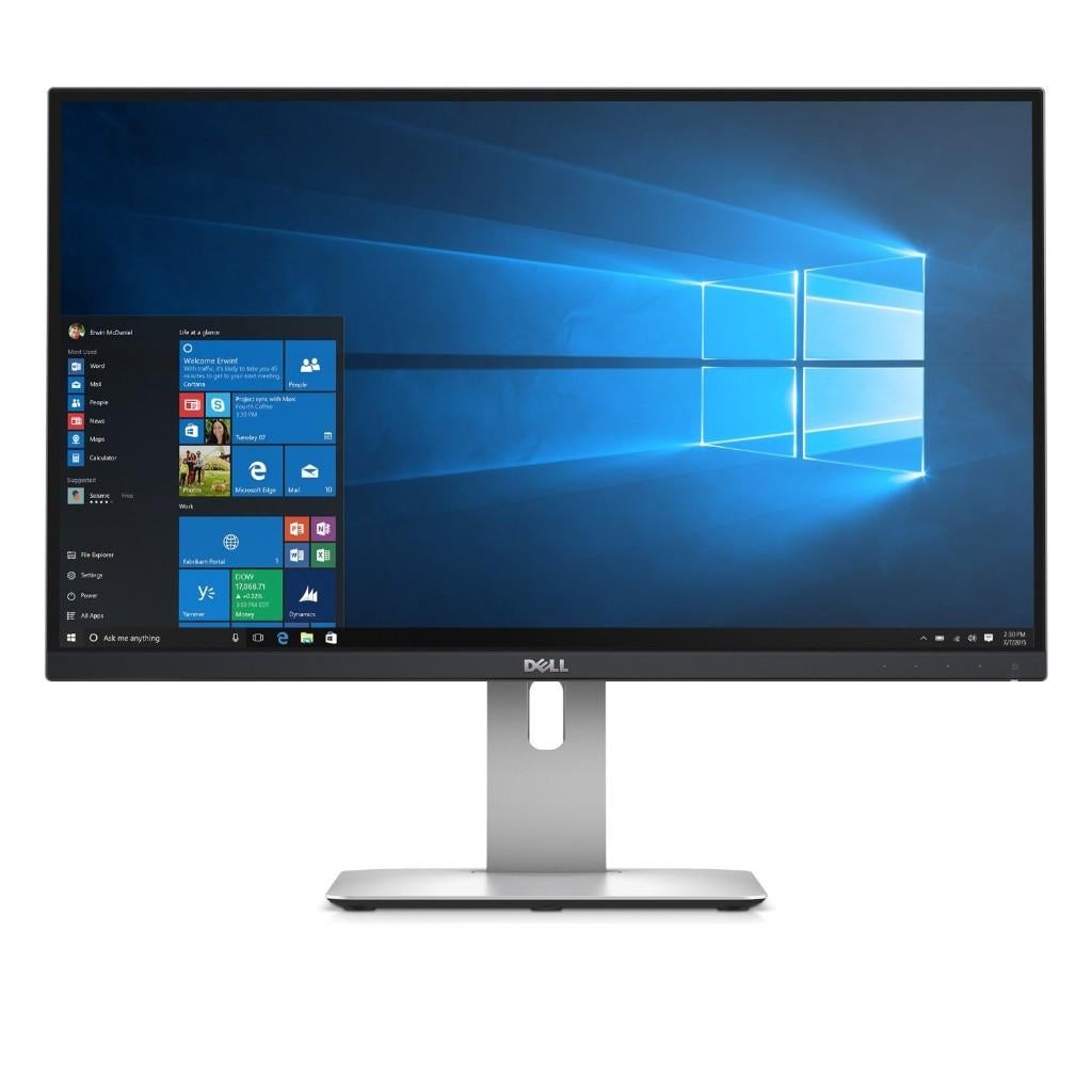 Dell U2515h 25" monitor, Computers en Software, Monitoren, Ophalen, IPS, In hoogte verstelbaar, Full HD