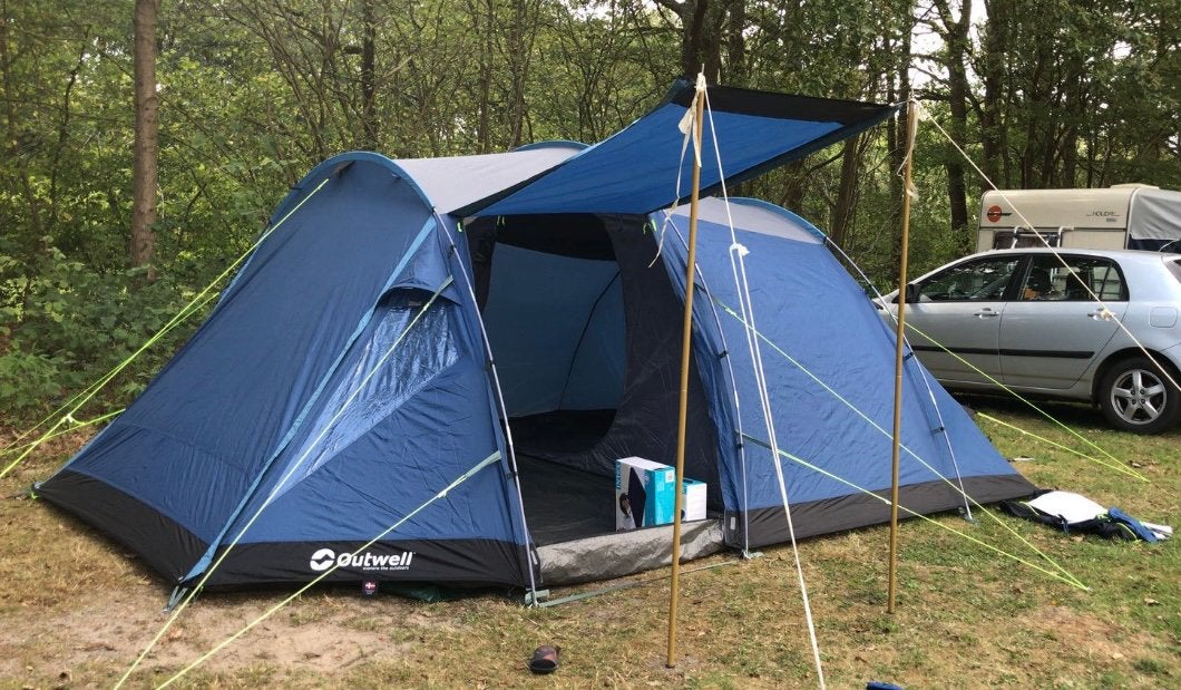 Outwell 4 persoons tent in nieuwstaat ️, Ophalen of Verzenden, Zo goed als nieuw, Tot en met 4