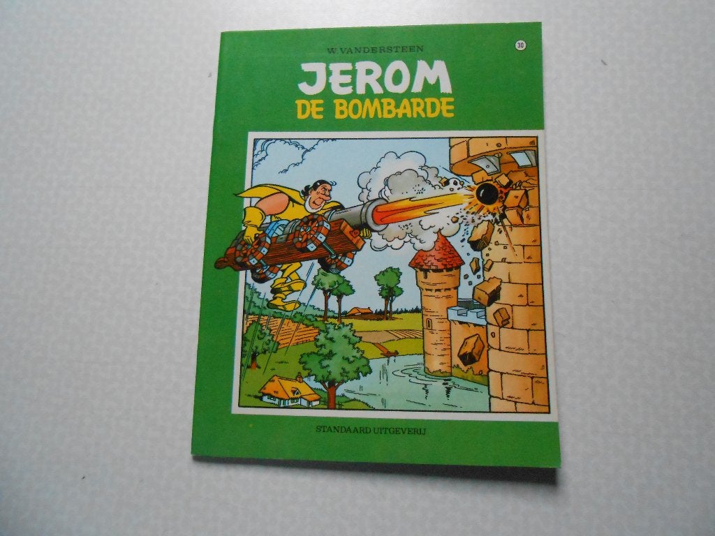 Jerom 30 De bombarde 1969 1ste druk., Willy Vandersteen, Eén stripboek, Nieuw, Ophalen of Verzenden