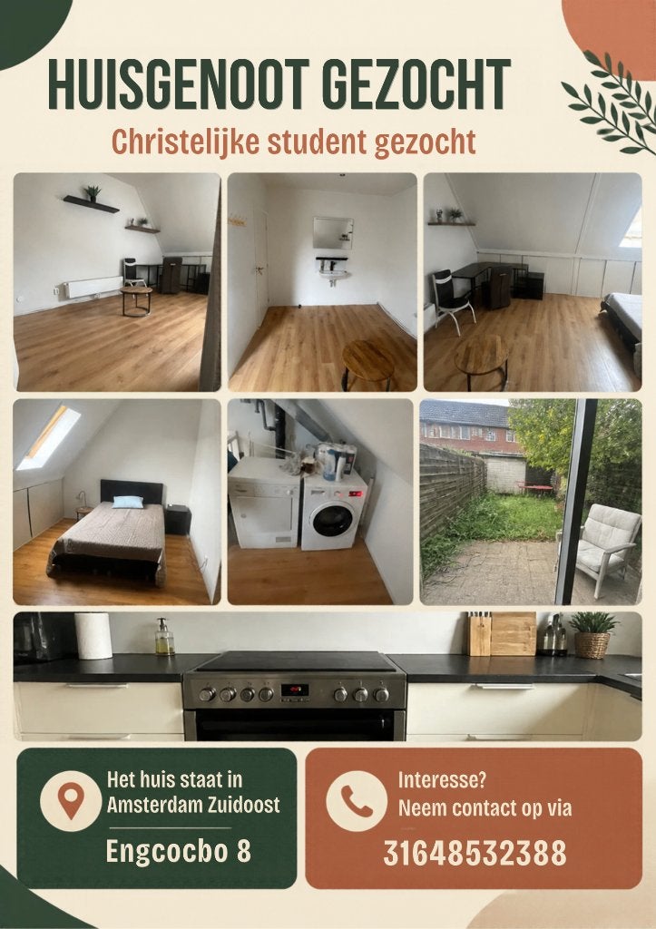 kamer verhuren, Huizen en Kamers, 20 tot 35 m², Amsterdam