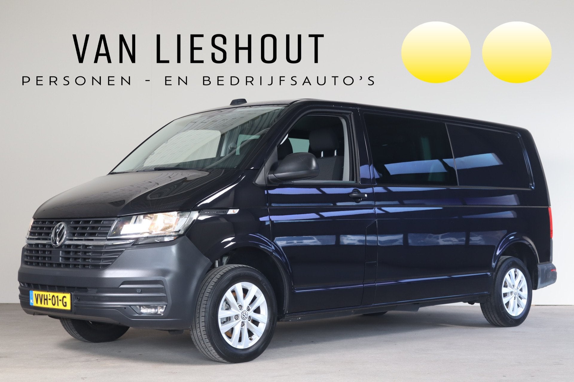 Volkswagen Transporter 2.0 TDI L2H1 30 DC Highline BPM VRIJ!, Stof, Gebruikt, Euro 6, 4 cilinders