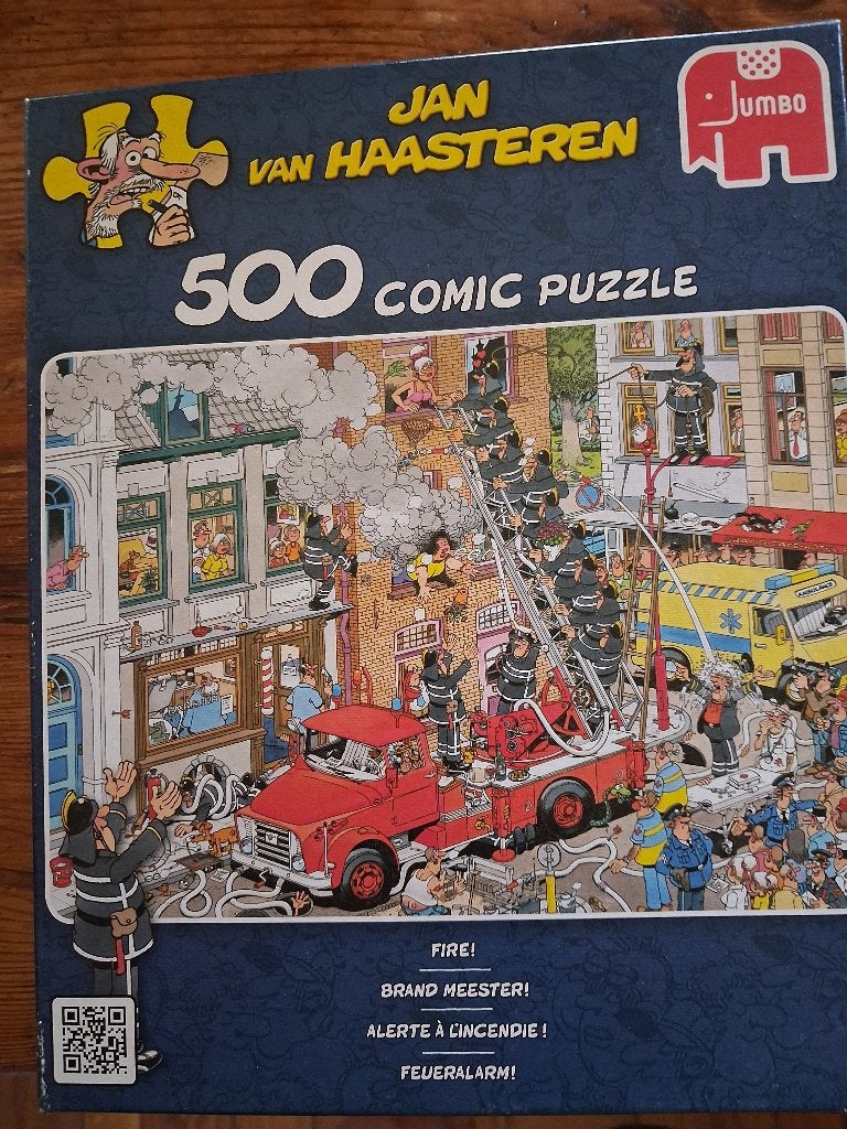 Puzzel Jan van Haasteren, Hobby en Vrije tijd, Denksport en Puzzels, Ophalen of Verzenden, 500 t/m 1500 stukjes, Gebruikt, Legpuzzel