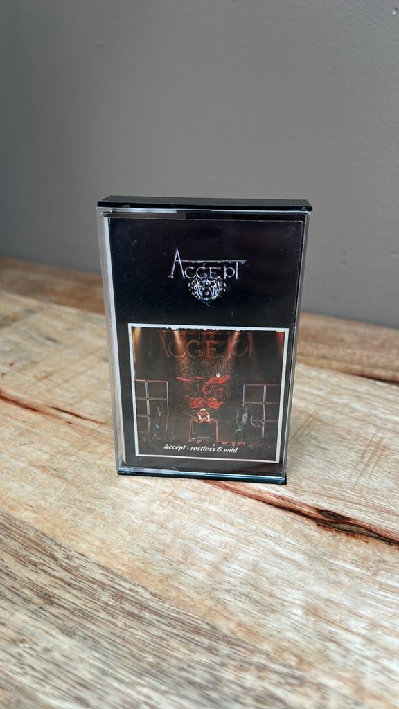Accept - Restless & Wild Cassette Tape (Heavy Metal), Cd's en Dvd's, Cassettebandjes, Gebruikt, 1 bandje, Ophalen of Verzenden