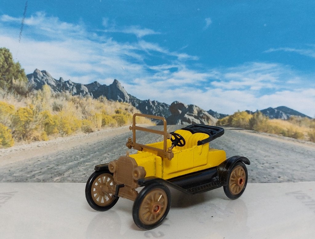 1:43 Ford Model T Coupelet (top down) 1915; Safir #8, Hobby en Vrije tijd, Modelauto's | 1:43, Gebruikt, Auto, Overige merken
