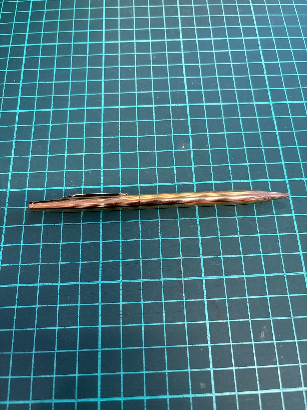 Vintage Bradley USA Vulpotlood - Goudkleurig, Ophalen of Verzenden, Gebruikt, Vulpotlood, Overige merken
