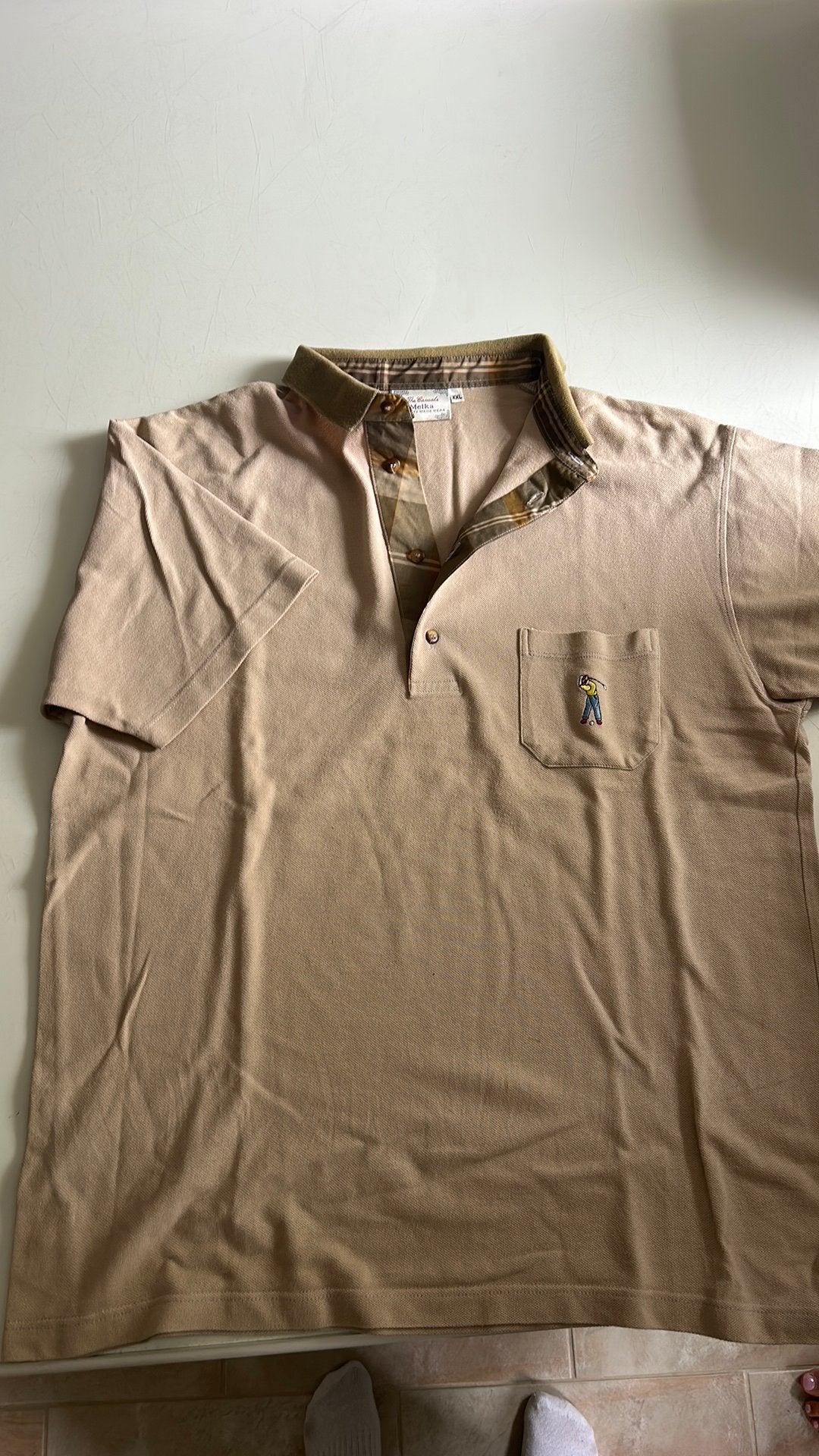 Melka polo maat XXL, Kleding | Heren, Polo's, Ophalen of Verzenden, Zo goed als nieuw, Maat 56/58 (XL)