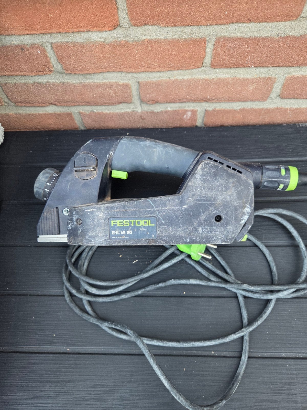festool schaafmachine. EHL 65 EQ, Ophalen of Verzenden, Gebruikt