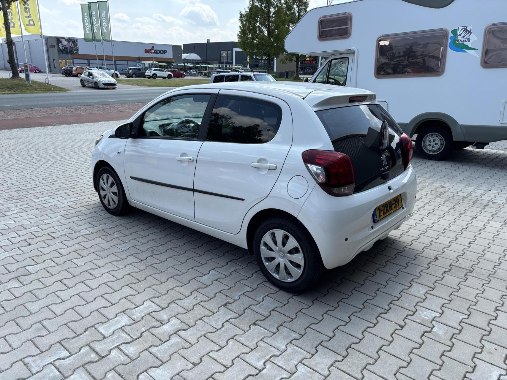 Peugeot 108 1.0 e-VTi Active Airco - Elek Ramen - Centr Verg, Auto's, Euro 5, Stof, Gebruikt, 4 stoelen
