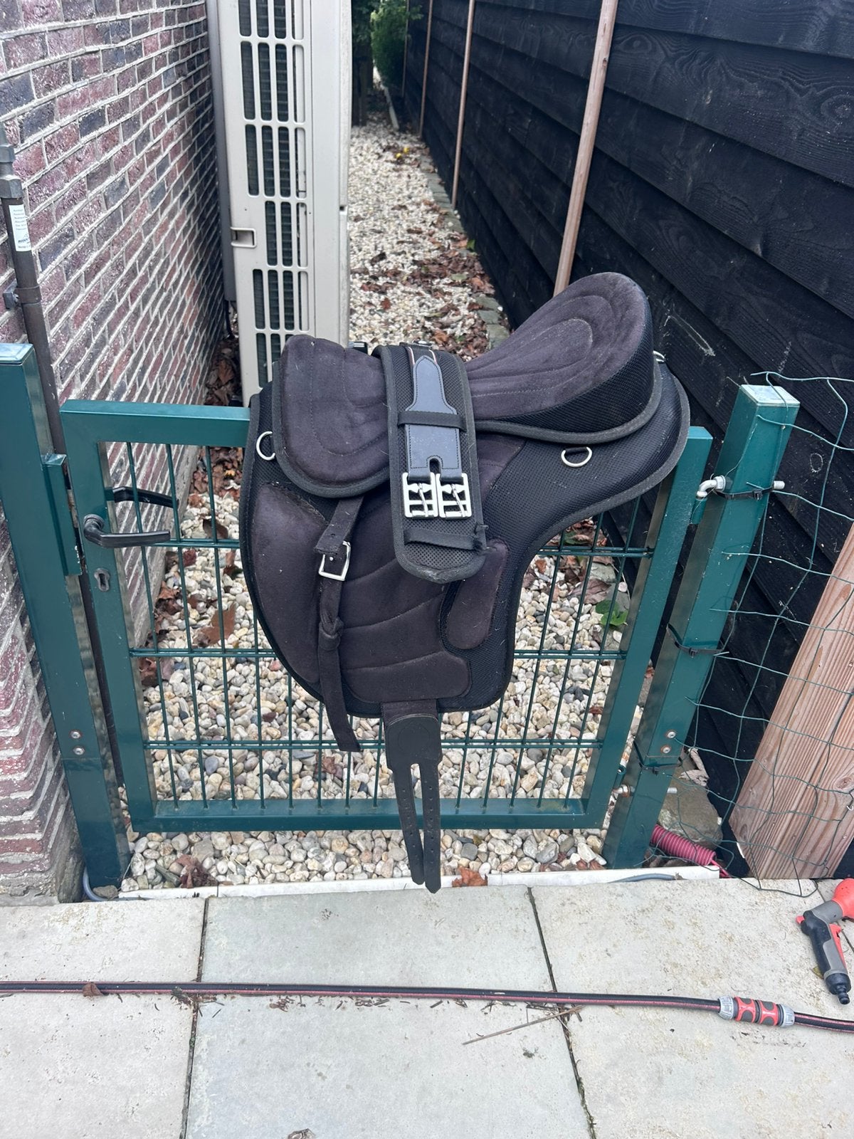 Pagony boomloos zadel compleet, Overige boommaten, Ophalen of Verzenden, Zo goed als nieuw, XL (18 inch of meer)