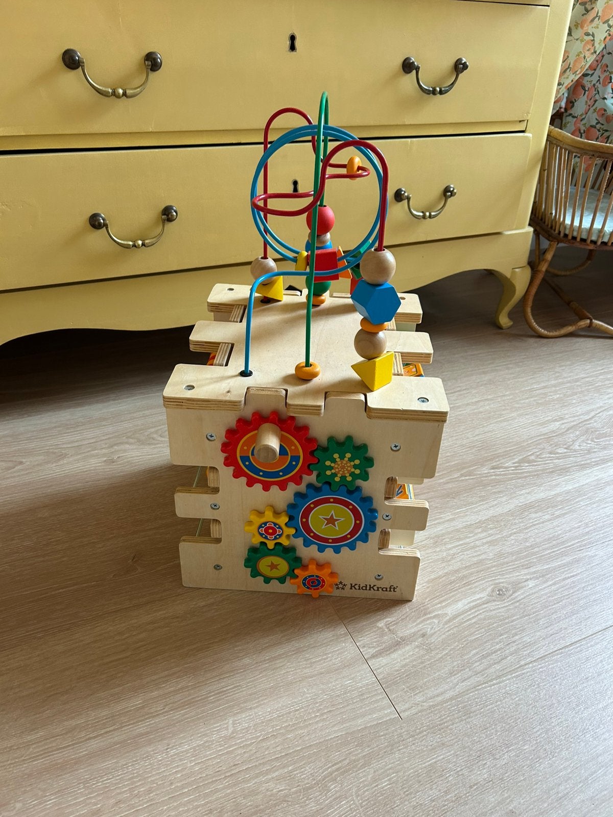 Kidkraft luxe speelkubus hout, Ophalen, Gebruikt