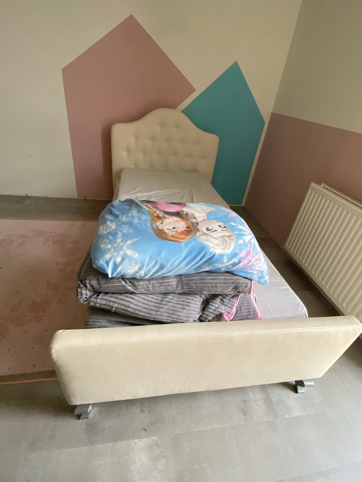 Prinsessenbed Coming Kids Yara, Ophalen, Gebruikt, 90 cm, Eenpersoons