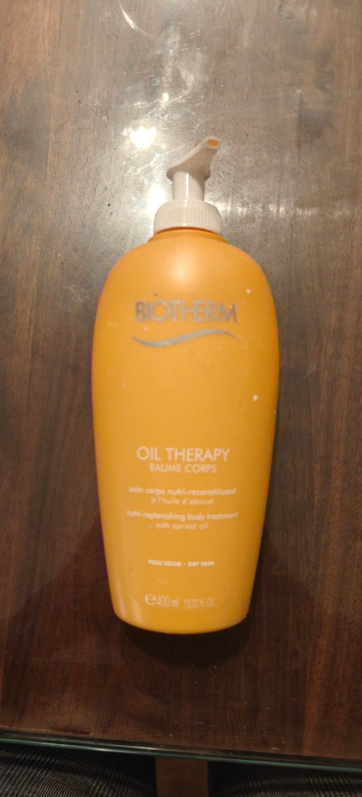 Biotherm Oil Therapy Baume Corps Bodylotion 400ml (3/4 vol), Ophalen of Verzenden, Gebruikt, Bodylotion, Crème of Olie